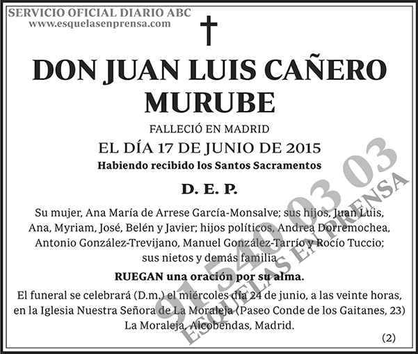 Juan Luis Cañero Murube